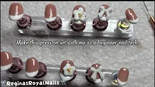 Make a press on order with me