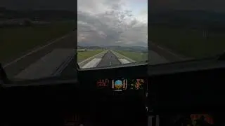 Sochi long flare kiss landing #airbus #aviation #cockpit #landing #a320 #butter