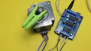 How to check 6 pin Stepper Motor and Control using L293D Driver | 23KM-K112-p3V | 23KM-K036-P8V