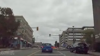 🇨🇦Cloudy Autumn Drive in a Relaxing Neighborhood of Burnaby and New Westminster,BC