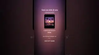 Sotto un cielo di seta