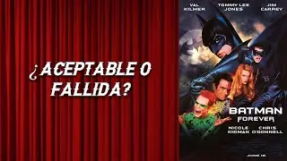 Retro review - Batman Forever (1995) - &iquest;Aceptable o fallida?