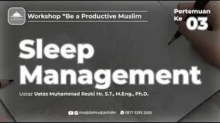Sleep Management - Workshop 