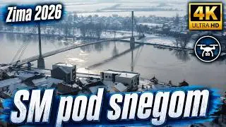 Zima 2026 - Dronom iznad Sremske Mitrovice