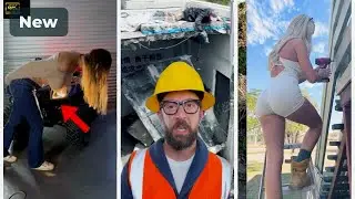 Construction Workers Being Funny & Failing Hard 😂 Must Watch!