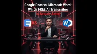 Google Docs vs. Microsoft Word: Which FREE AI Transcriber is Actually Better for AI Transcription?