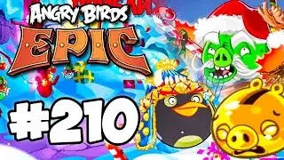Angry Birds Epic #210 Финал/Получил ШАПКУ/ ПРАЗДНИКИ ПРИБЛИЖАЮТСЯ Геймплей Прохождение  Gameplay
