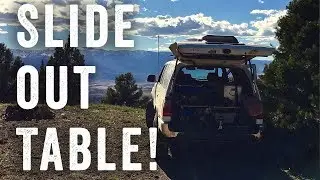 3rd Gen 4Runner Overlanding Cargo Solution with Slide-Out Table