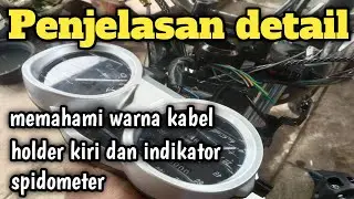Memahami urutan warna kabel holder kiri dan kabel indikator spidometer VIXION old