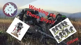 😃Time to work on Raven Guard \ BG3 Sat. \ let's enjoy😃 #warhammer40k