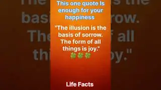 This One Quote is enough for Your Happiness| #shorts #quotes #joy#happiness #motivation #facts