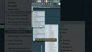 Choose your SCALE or KEY for melodies on FL Studio 🔥 #shorts