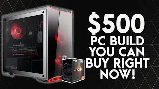 BEST $500 Gaming PC Build 2021 - Budget 1080p Gaming WITHOUT a GPU!!