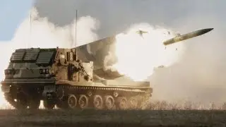an unexpected convoy of Russian ammunition vehicles destroyed by a US missile at the border - ARMA 3