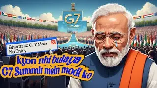 Why PM Modi Wasn't Invited to the G7: Tensions in India-Canada Relations #g7 #g7summit2025