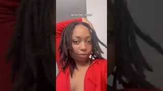 before & after | #locs #retwist #loccommunity #loccommunity