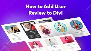 How to Add User Review to Divi Website | Divi Essential