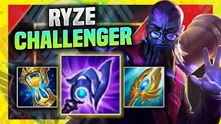 WHEN KOREAN CHALLENGER PLAYS RYZE MID! - Korean Challenger Plays Ryze Mid vs Sylas! | Season 11