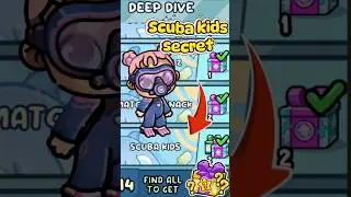 scuba kids secret 🤯 deep dive secrets in avatar world #avatarworld #pazu #tocaboca
