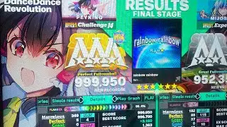 (DDR World) rainbow rainbow (CSP-14) 999,950 PFC!!!