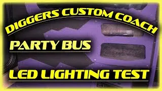 Party Bus lighting test.