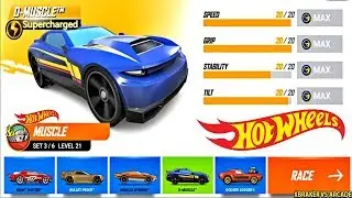 Hot Wheels: Race Off - D-MUSCLE SUPERCHARGED Unlocked Gameplay Walkthrough Part 73 ( iOS, Android )