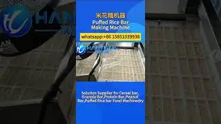 Puffed Rice Bar Making Machine/Puffed Rice Bar Molding Machine/Puffed Rice Bar Forming Machine