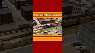 N-Scale Model Trains #shorts #modeltrains #train #toytrain