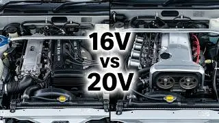 AE86 Engine Showdown: 20V Silvertop vs 16V Bluetop【頭文字D】Car