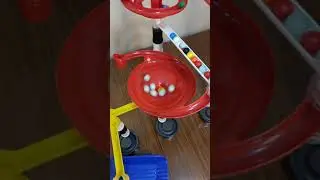 Marble Run Race ASMR ☆ gravitational force of the vortex // Relaxing Marbles // Visual feast #Shorts