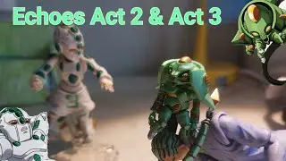 Г О В Н О | Распаковка и Обзор Фигурки Echoes Act 2 & Act 3| Unboxing, Review Echoes Act 2 & Act 3
