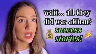 AFFIRMING SUCCESS STORIES 🤩 | Repetitive Affirmations Really Do Manifest! | LAW OF ASSUMPTION