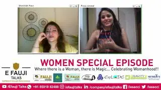 Efauji Talks - Women Special Episode 10 with Pooja Jaiswal (Indian Television & Cinema Actress)