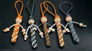Cute DIY Handmade keychain doll