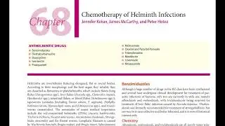 Podcast: Resumen Cap&iacute;tulo 68 &ndash; Quimioterapia de las Infecciones por Helmintos | Goodman 14&ordf; Ed