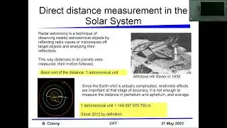 Prof.Bożena  Czerny (Center for Theoretical Physics, PAS): Distance measurement in astronomy