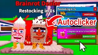 El unico M&eacute;todo para comprar Brainrots Secretos en la Maquina Dealer de Roba un Brainrot?🤔 AUTOCLICK