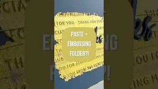 Wait&hellip;You Won&rsquo;t Believe this Embossing Folder Hack!