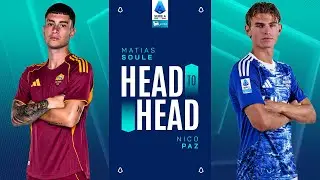 Flair and Quality Between the Lines | Head to Head | Soul&eacute; vs Nico Paz | Serie A 2025/26