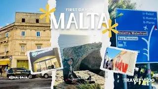 My First Day in Malta 😍. Malta life Style🎥. Indian student. 