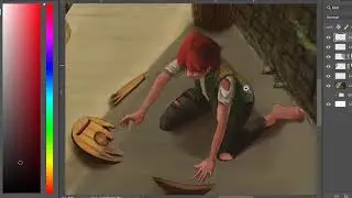 Kvothe Tarbean - Speed art