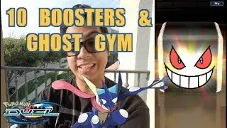 POKEMON DUEL 10 BOOSTER & GHOST GYM MATCHES