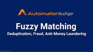 Fuzzy Matching no AutomationEdge: Guia Passo a Passo