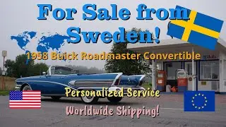 1958 Buick Roadmaster Convertible - For Sale from Sweden - Global Shipping