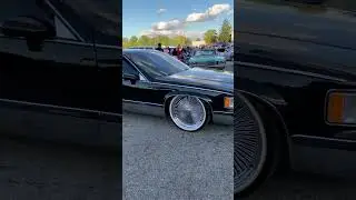 Clean Cadillac fleetwood on 24 inch wire wheels ‼️