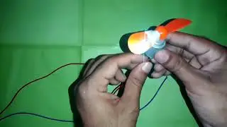 DC motor led light project #pbexperiment