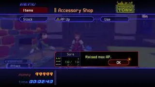 Kingdom Hearts 1 Final Mix (PC) - Power/Defense/AP Up for Party