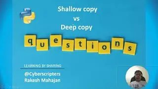 Interview Ques |  Shallow copy vs Deep copy | Python Interview Questions | Python solutions
