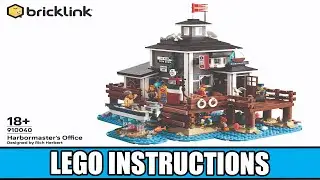 LEGO Instructions - Bricklink - 910040 - Harbourmaster's Office - Designer Program Series 3