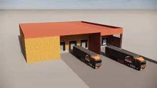 Capannone fisso per ampliare le attivit&agrave; logistiche di carico e scarico merci - Adriatica Chiusure